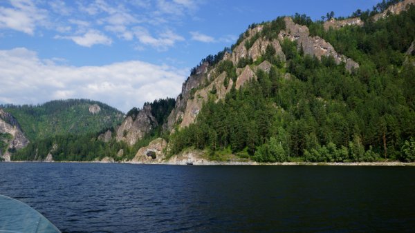 Енисей река Красноярск корабль