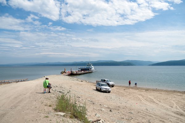 Тубинский залив Красноярского моря