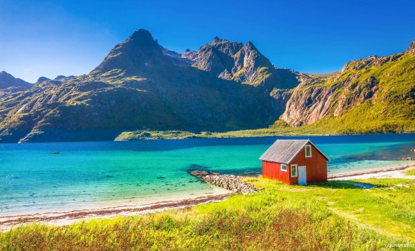 Город Стрюн Норвегия