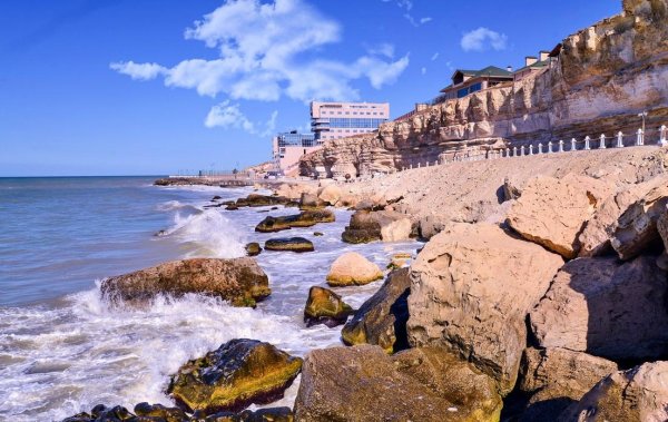 Берег моря Каспийского моря