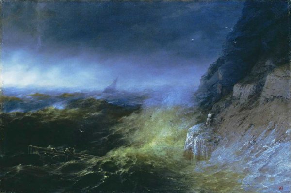 Айвазовский черное море 1881
