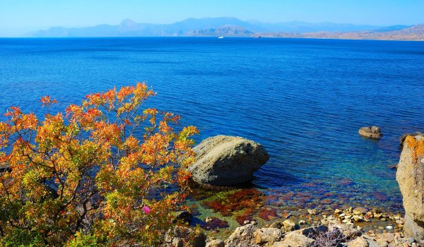 Осень на море