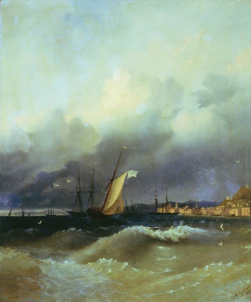 Иван Константинович Айвазовский чёрное море 1881