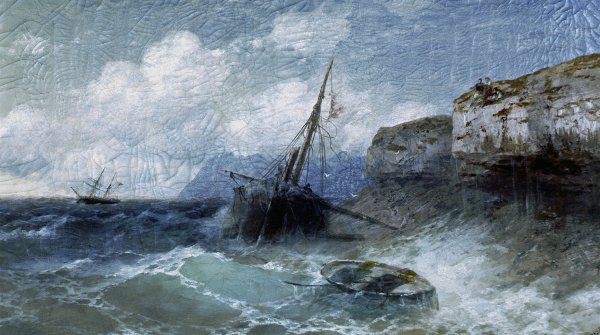 Русская эскадра на Севастопольском рейде. Айвазовский, 1846 год