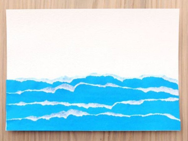 Море из бумаги