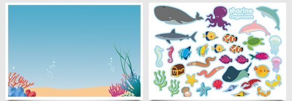 Обрывная аппликация мозаика техника