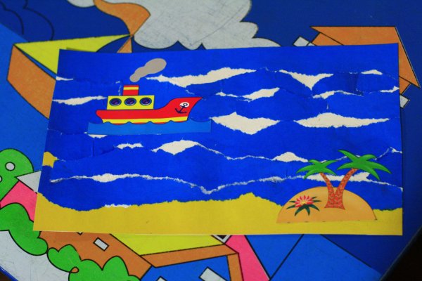 Рисование морские обитатели