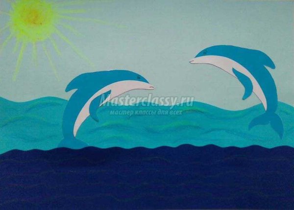 Аппликация море