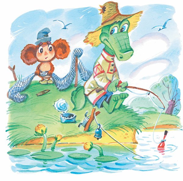 Чебурашка с фотоаппаратом