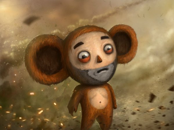 Забавный Чебурашка