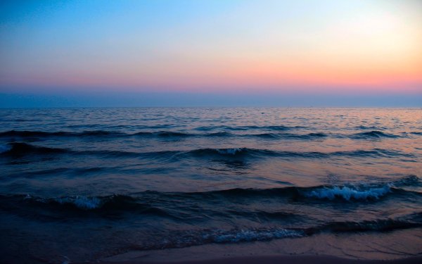 Вечернее море