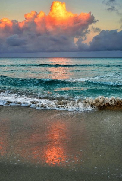 Пейзаж пляж