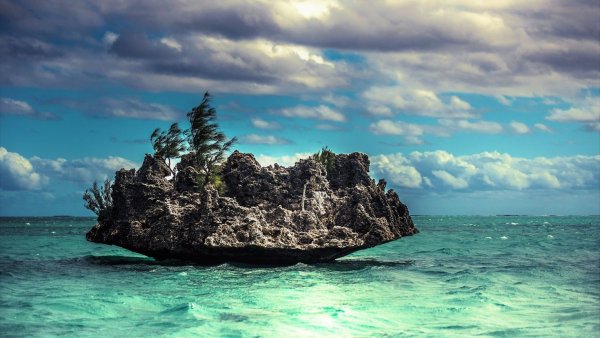 Карибское море голубая Лагуна