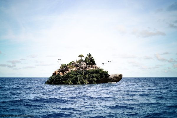 Необитаемый остров фото