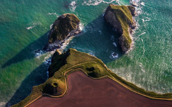 Красивый вид сверху