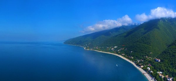 Панорама Гагры Абхазия