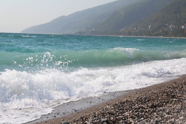 Черное море в Гаграх