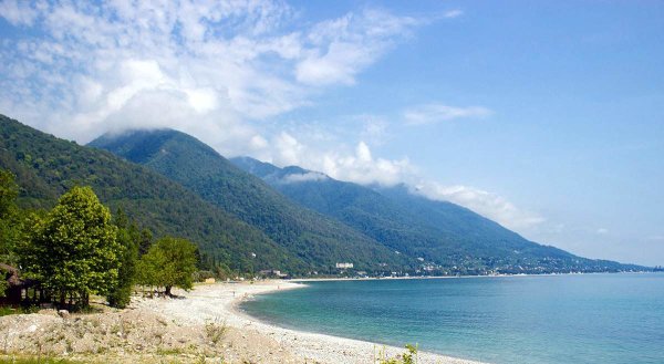 Абхазия Гагры море