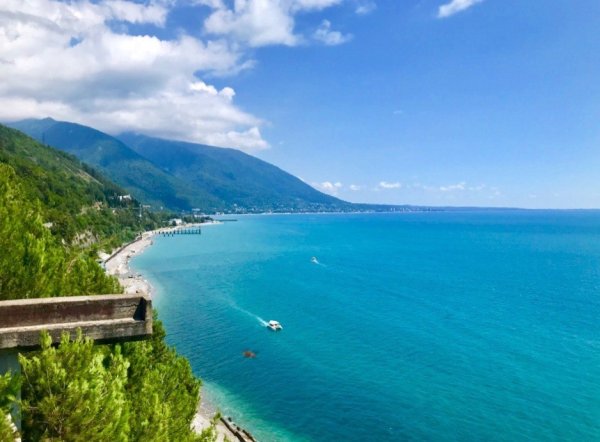 Абхазия Гагры море