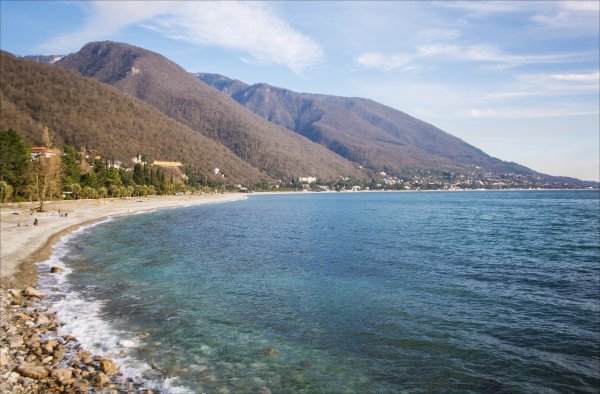Черное море в Гаграх