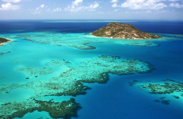 Большой коралловый риф в Австралии
