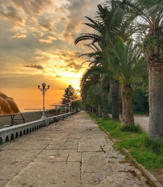 Абхазия Гагры море