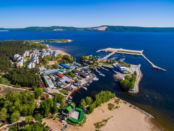 Пляж Жигулевска Моркваши