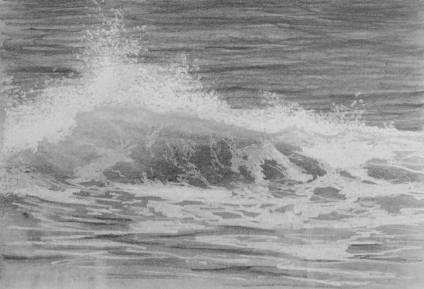 Море рисунок