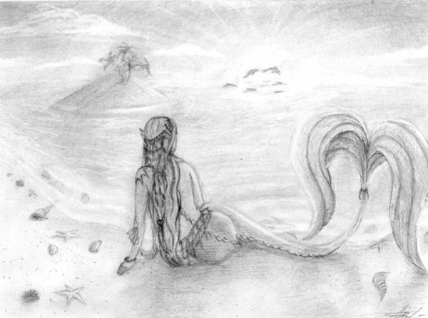 Море карандашом