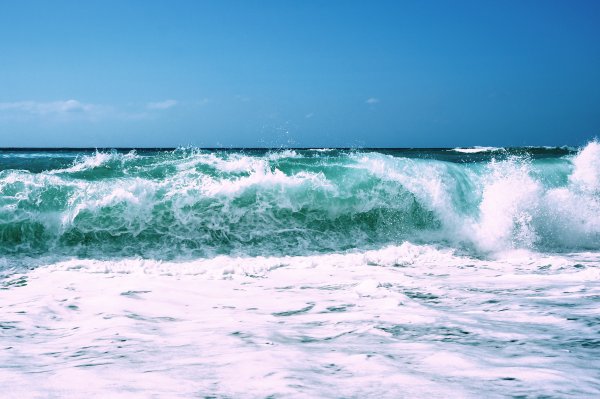 Анимированное море