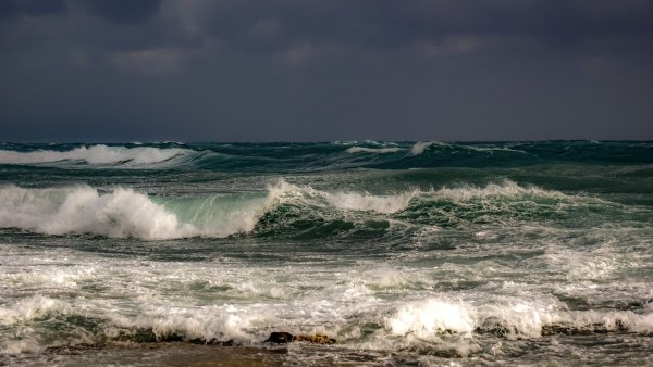 Буйное море