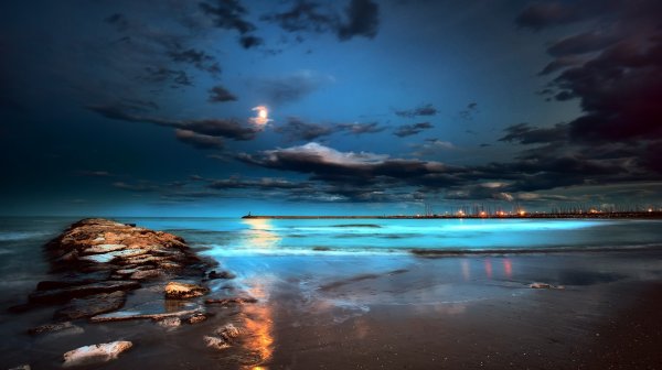 Ночное море
