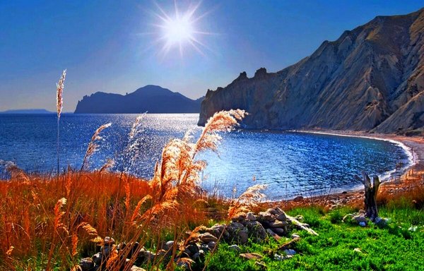 Алушта горы море