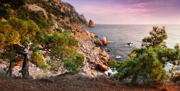 Мыс Фиолент Орлиное гнездо