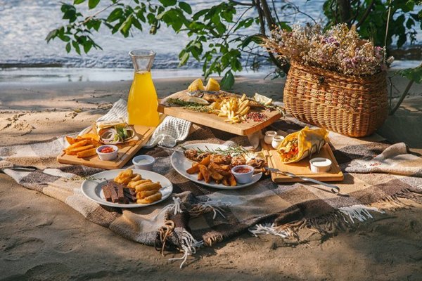 Пикник на море