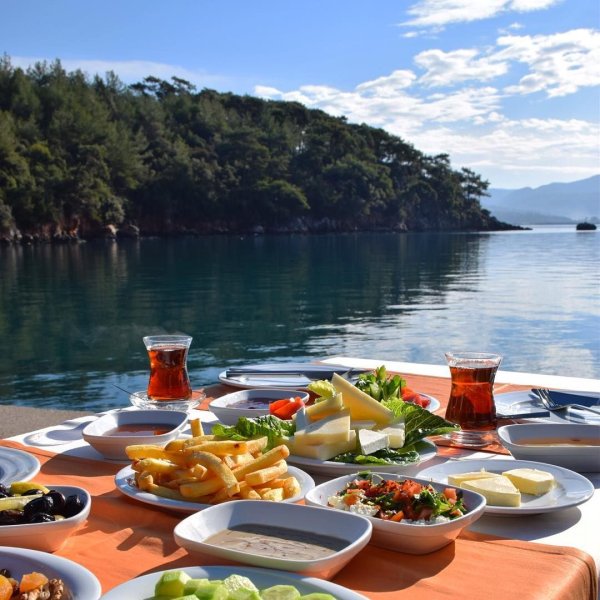 Красивый завтрак