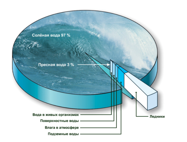 Глубина морей Тихого океана