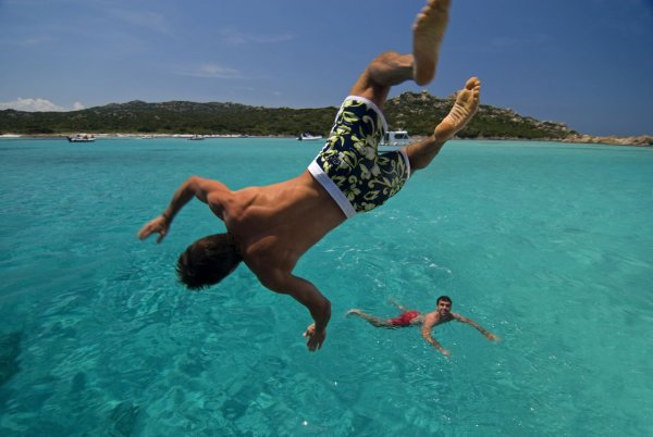 Гавайи Клифф дайвинг