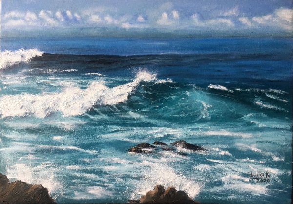 Морской пейзаж Кикель Владимир