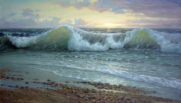 Сергей Стоев морской пейзаж