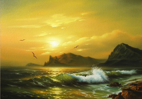 Картина Алые паруса и Ассоль