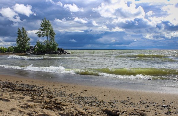 Обское водохранилище Новосибирск