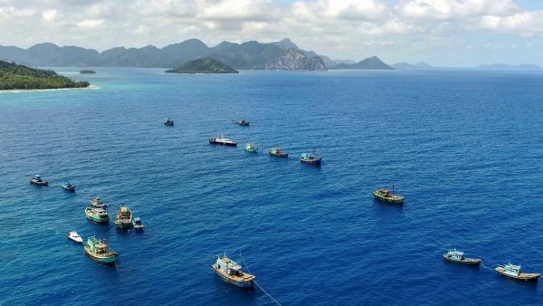 Тихий океан Южно китайское море