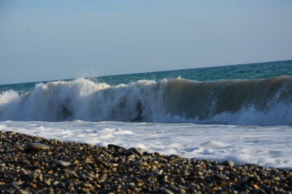 Море в Сочи чёрное море
