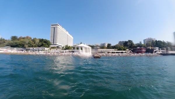 Море в Адлере в ноябре