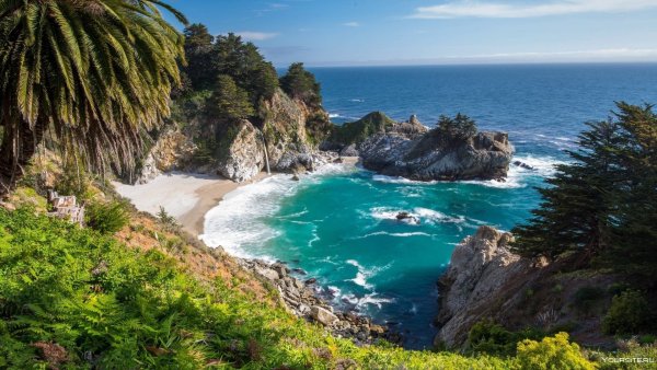 Калифорния водопад MCWAY Falls
