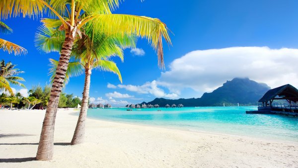 Тропический остров Бора Бора