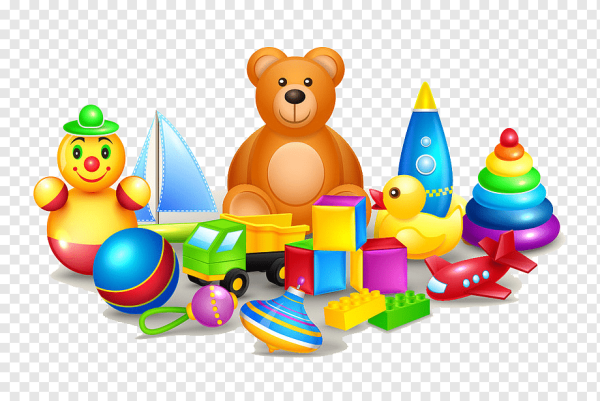 Векторные детские игрушки