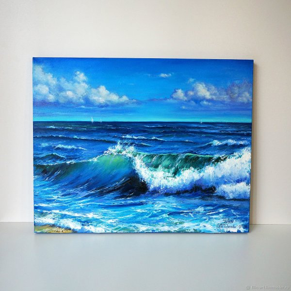 Море маслом