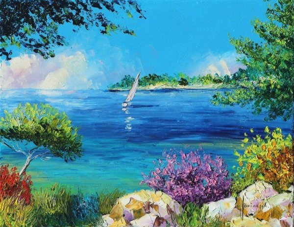 Михаил Сатаров морские картины